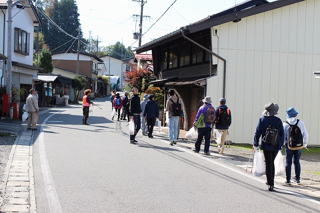 中山道ごみ拾いウォーキング